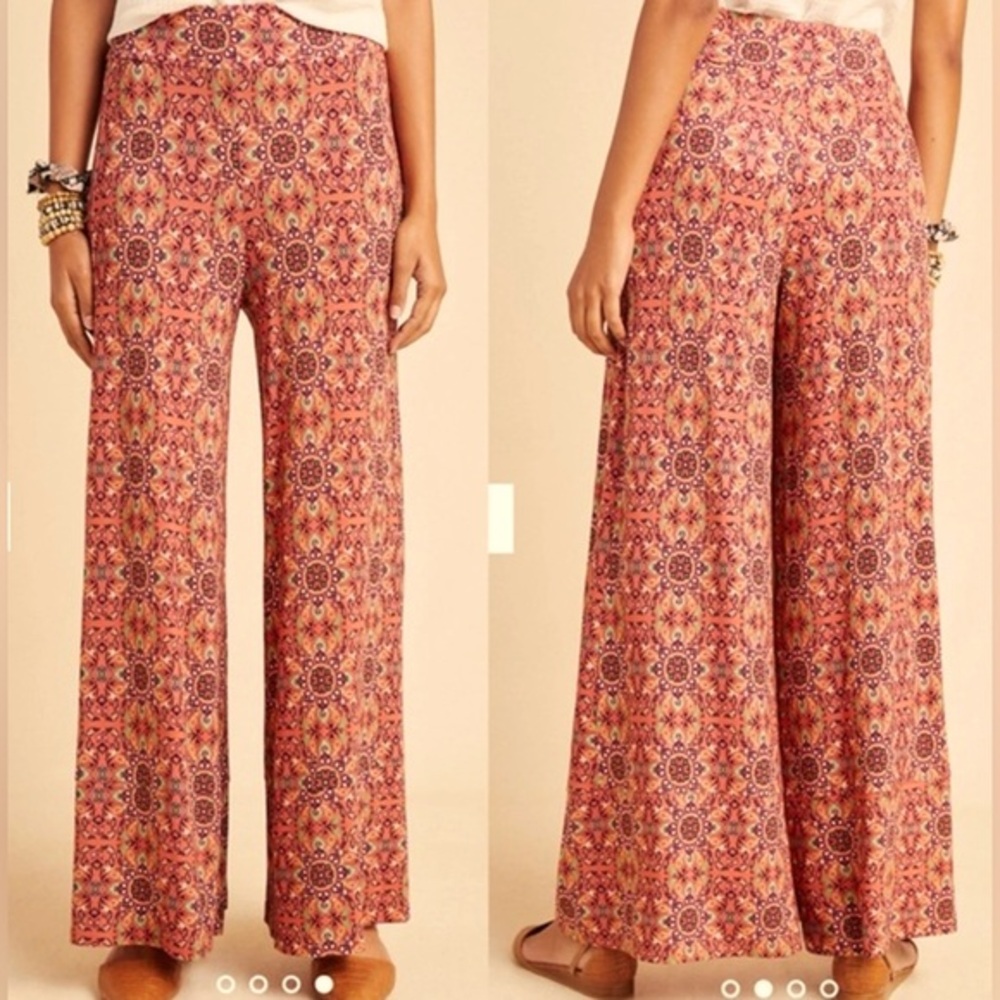 FARM Rio Multicolor Wide Leg Pants